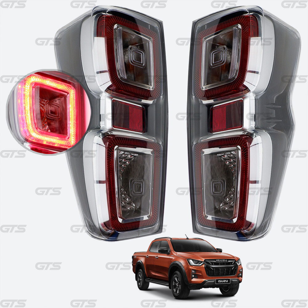 Pair Tail Lamp Rear Light Led For Isuzu/Holden D-Max V-Cross 4x2