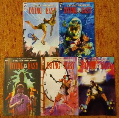 Dying is Easy #1 2 3 4 5 Full Set - JOE HILL - IDW 2021