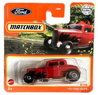 Matchbox 1932 Ford Coupe 8/100 2021 1:64 Modellauto Kinder Spielzeug Hot Rod USA