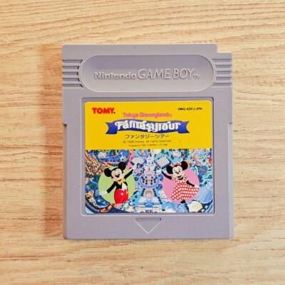 Tokyo Disney Land Fantasy Tour Japanese Ver Game Boy Maint completed Tested