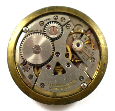 Vintage Swiss Made Driva Manual Wind 17J Wrist Watch Movement lot.v9