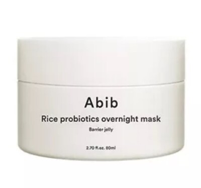 Abib Rice Probiotics Overnight Mask Barrier Jelly 2.70 fl. oz. 80ml NEW