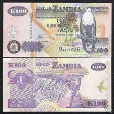 Zambia 100 Kwacha P-38 2003 