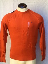 NWT Tommy Hilfiger Sweater Men's -Crewneck - Orange - Small - Lightweight