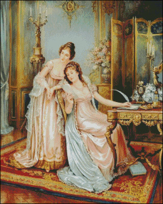 Needlework Crafts Full Embroidery Counted Cross Stitch Kits Write in Reply