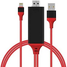 HDMI MHL Cable Compatible with iPhone iPad to HDMI Adapter Cable