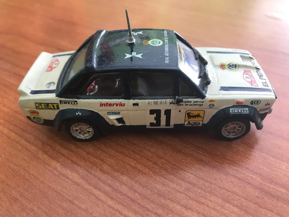 Luso Toys 1/43 Fiat 131 Abarth Calberson Monte Carlo 80, Modèle Diecast Occasion