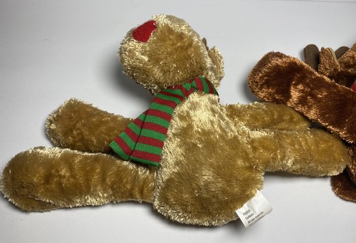 Hallmark Rodney & Rhonda Reindeer Kissing Plush Christmas Magnetic - Picture 7 of 10