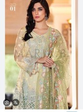 Original Pakistani/Indian Designer/Maria B/Sana Safinaz 3 Piece Shalwar Kameez