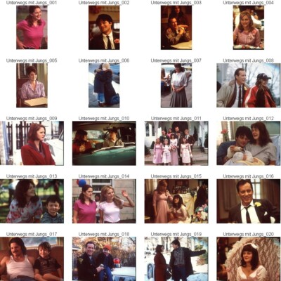 UNTERWEGS MIT JUNGS: 1 FotoSET 20 FOTOS  (ca.13x18cm) Drew Barrymore, Steve Zahn