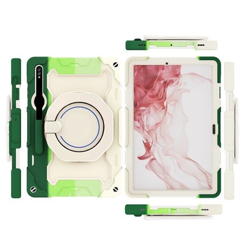 Tablet Armor Stand Hard Case Cover For Samsung Galaxy Tab S7 FE S8+ S9 Ultra - Picture 57 of 91