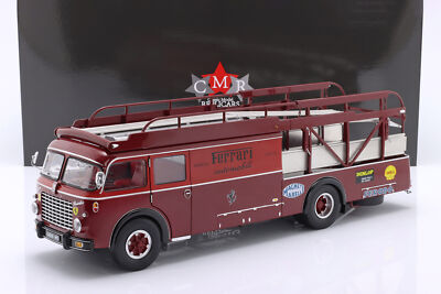CMR - 1:18 Fiat 642 RN2 Bartoletti Ferrari Race Car Transporter 1959 - Diecas...