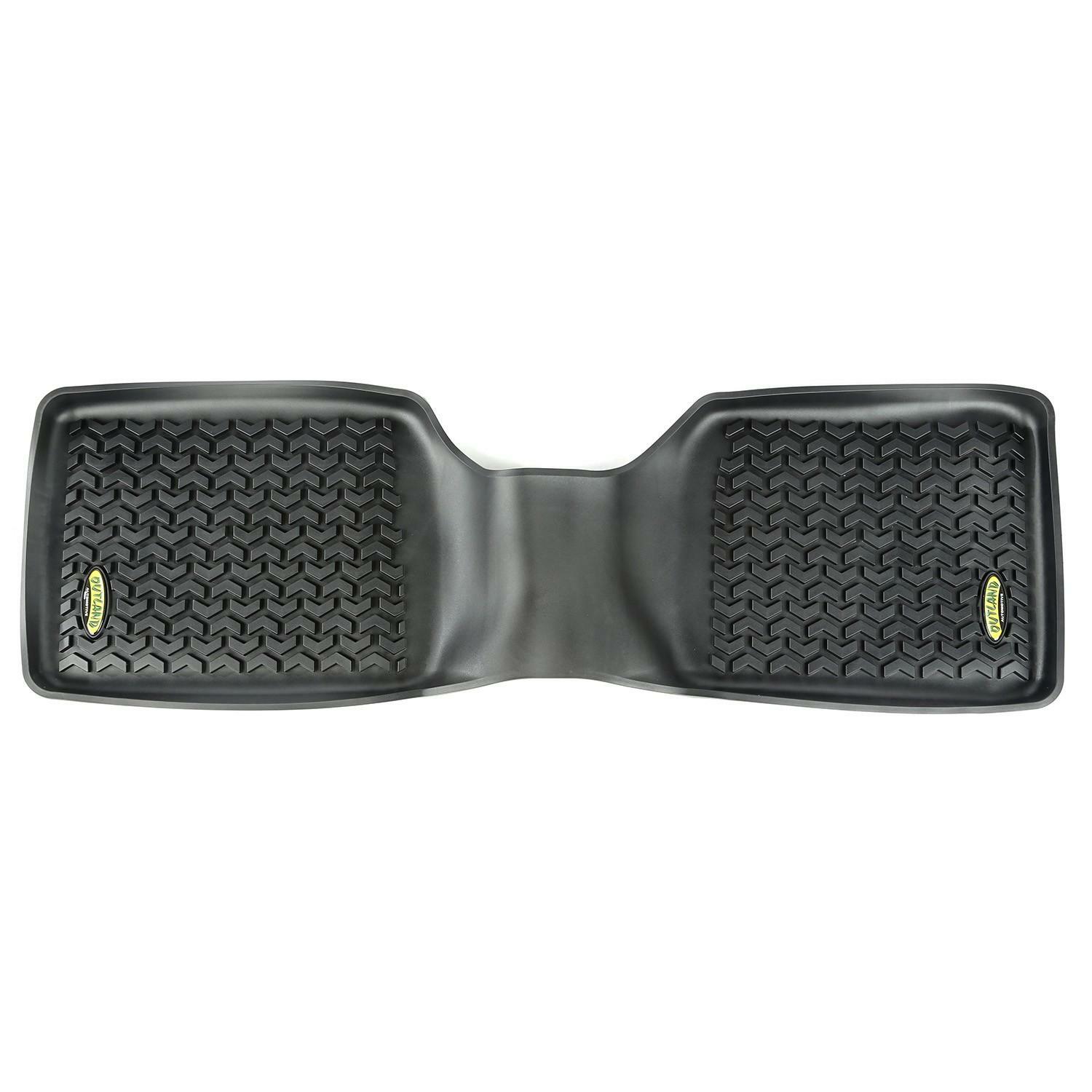Tapis de sol arrière noir pour Jeep Cherokee XJ protégeant des salissures