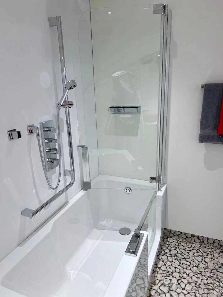 Artweger Twinline 2 Badewanne 160x75 cm, Duschbereich rechts, weiß - Bild 4 von 4