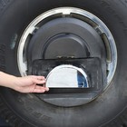 Gloss Chrome Spare Tire Center Overlay Trim Molding Fit For Hummer H2 2003-2009