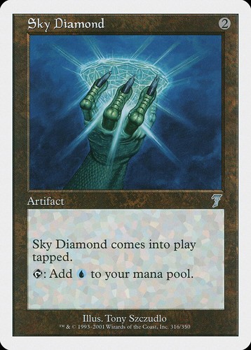 Charcoal Diamond - 7th Edition: #289, Magic: The Gathering Nm R44