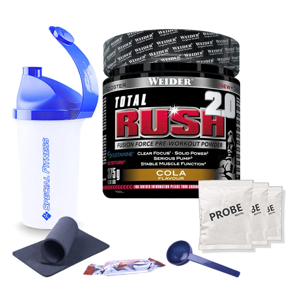 Weider Total Rush 2.0, Dose Booster (1 x 375 g)