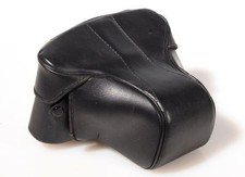 BLACK FITTED SLR CAMERA CASE