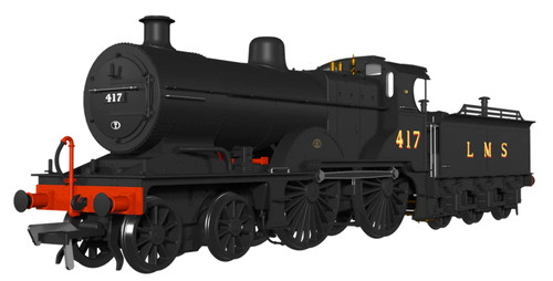Rapido 974008 OO Gauge MR 483 4-4-0 417 LMS Wartime Black | Condition: New
