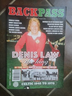 Back Pass Magazine Issue 92 Man United/Celtic Football Club