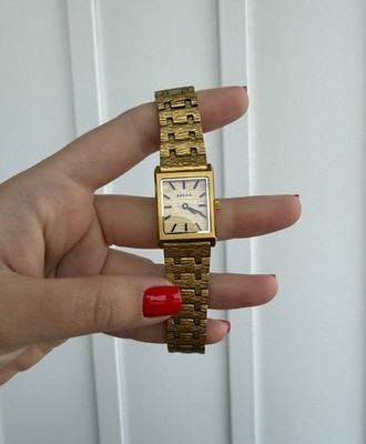  NEW BREDA 'Virgil Revival' Gold Stainless Steel Bracelet Watch, 20mm 