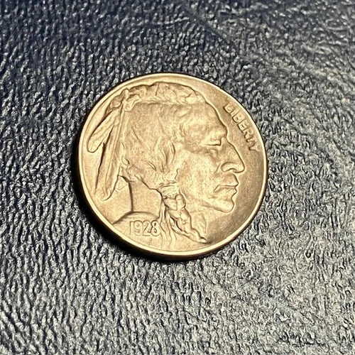 1928-S Buffalo Nickel - Uncirculated - Lustrous - Nice Strike - Choice Coin