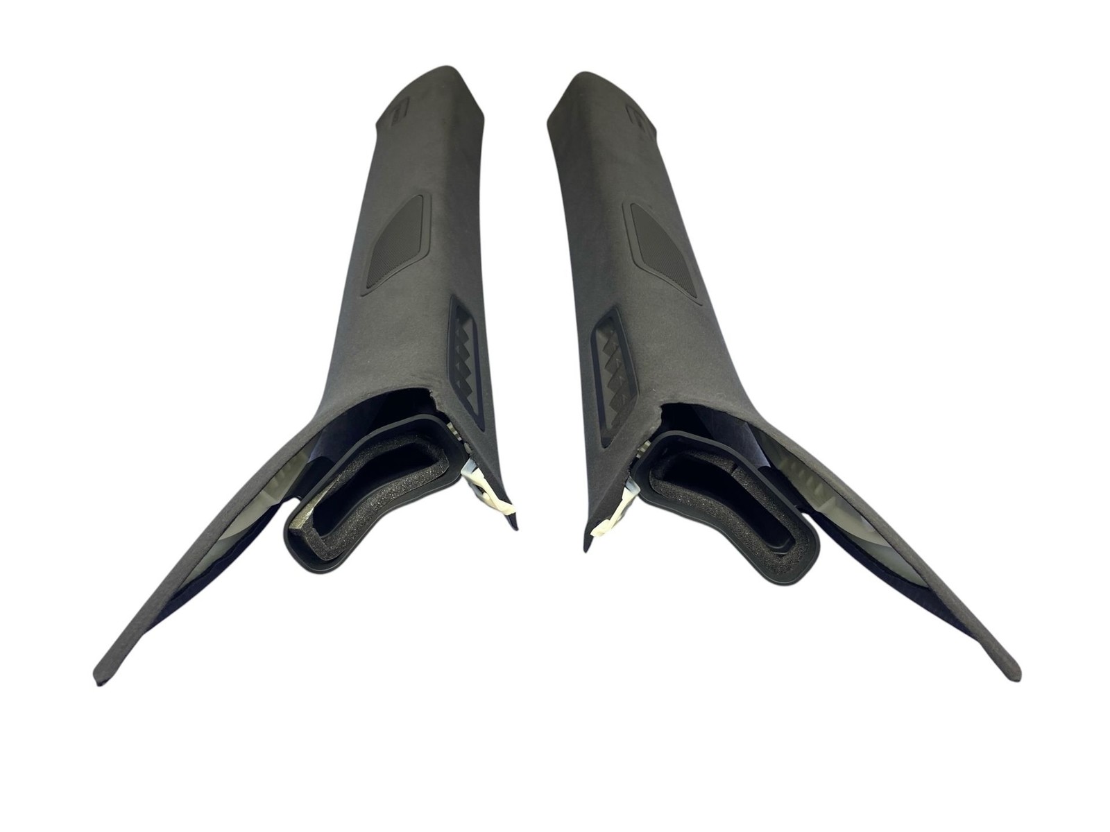 2017-2024 MASERATI LEVANTE M161 Front RH & LH a Pillar Trim Panel Set (2) |Black