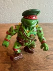 1991 Playmates TMNT Raph Green Teen Beret Teenage Mutant Ninja Turtles VINTAGE