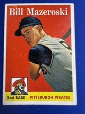 Top 10 Bill Mazeroski Baseball Cards 22