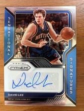 2020-21 Panini Prizm - Sensational Signatures David Lee #SS-DLE (AU) Auto