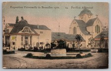 Belgium - German Pavilion (Pavillon Allemand) - 1910 Brussels World s Fair