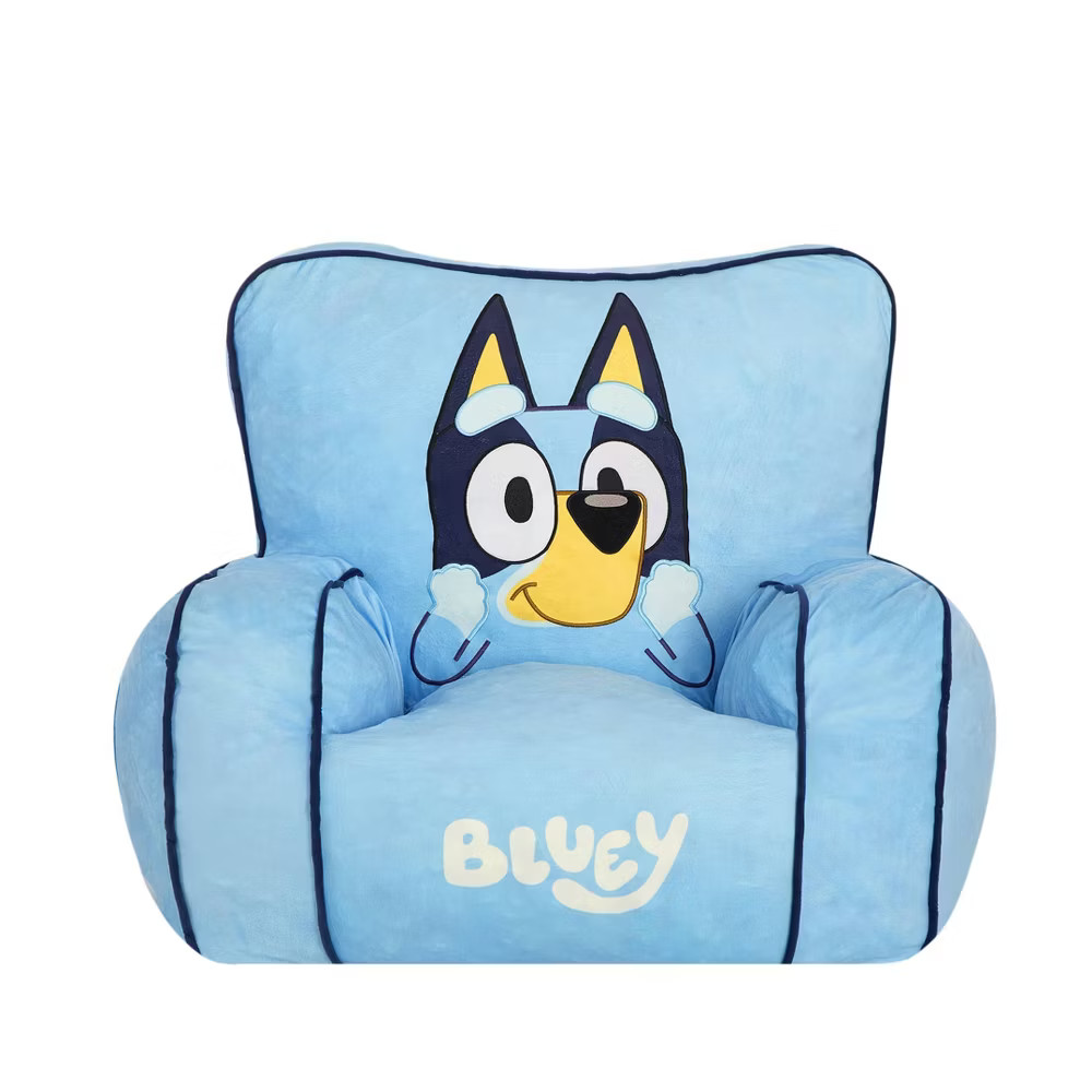 Bluey Kids Compressed Foam Plush Chair Blue 5890₽