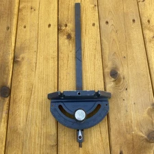 Craftsman 113. 10" Table Saw Miter Gauge Assy. 3/4" X 3/8" X 17-1/2” Bar Gray