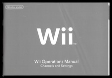 Nintendo Wii Console Operations Manual - Channel and Settings English 
