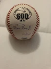 Barry Bonds Autographed OMLB 600 HR Baseball San Francisco Giants 161/600 Stamp