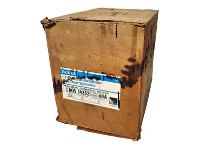 Gould BOS14352 600 V AC 60 A 3 P I-T-E BD Vacu-Break Clampmatic Bus Plug
