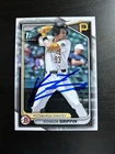 Konnor Griffin Signed 2024 Topps Bowman 1st Card Pittsburgh Pirates #BD-22 Auto
