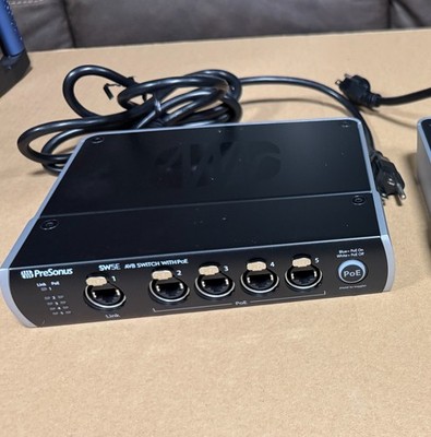 PreSonus SW5E 4-Channel AVB Switch