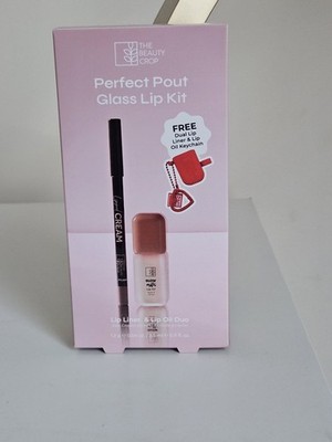 The Beauty Crop Perfect Pout Glaslippen-Set neu im Karton