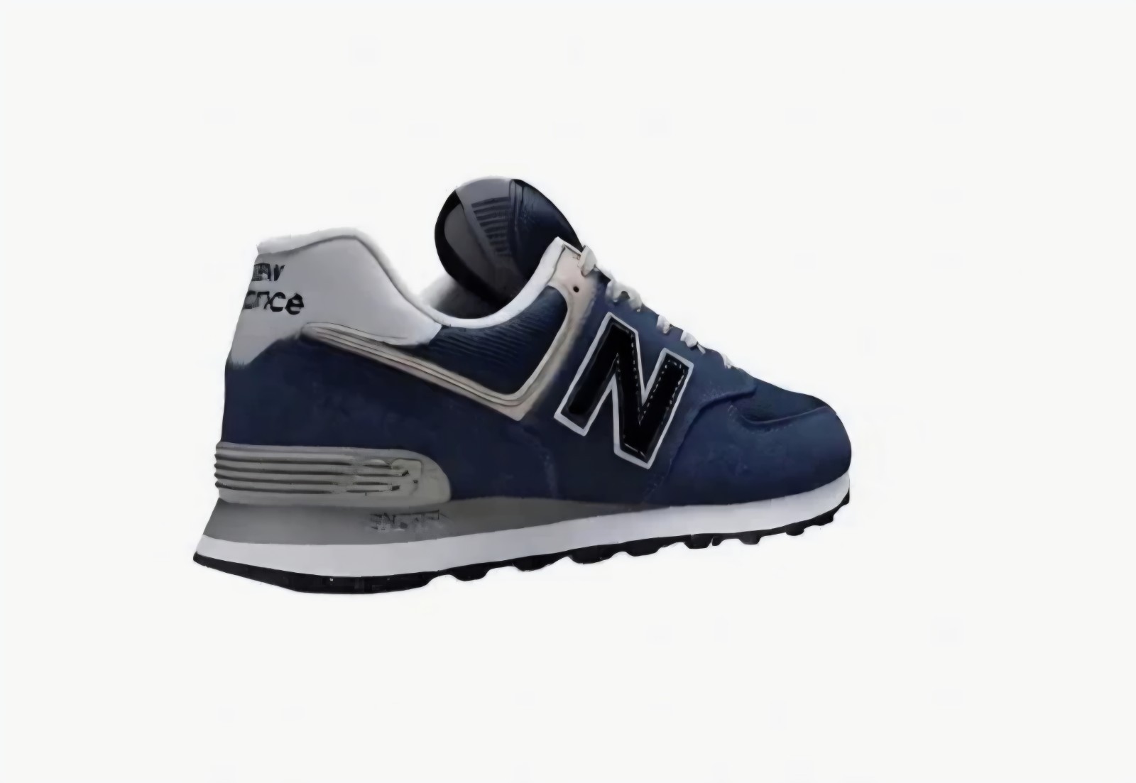 NEW BALANCE CLASSIC 574 CORE NAVY WHITE SNEAKERS thumbnail 4
