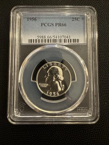 1956-P Washington Quarter — photo from another recent sale
