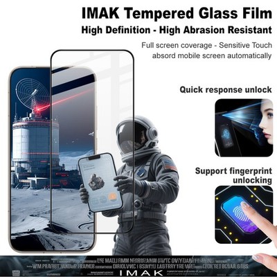 IMAK For Honor Magic8 5G, Full Coverage Glass Support Fingerprint Unlocking