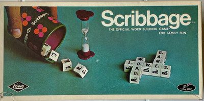 Scribbage Game - ES Lowe - 1968 - Complete