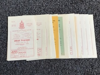Chelmsford City Non League Football Programmes 1950s Collection / Bulk Lot x 37