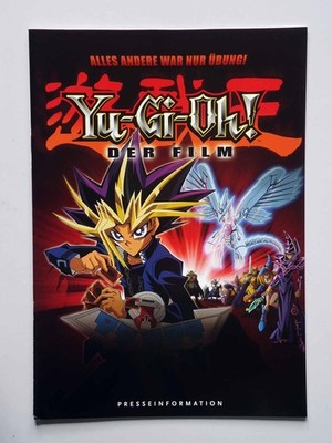 Yu-Gi-Oh - Der Film - Wayne Grayson - Eric Stuart - Amy Birnbaum - Presseheft