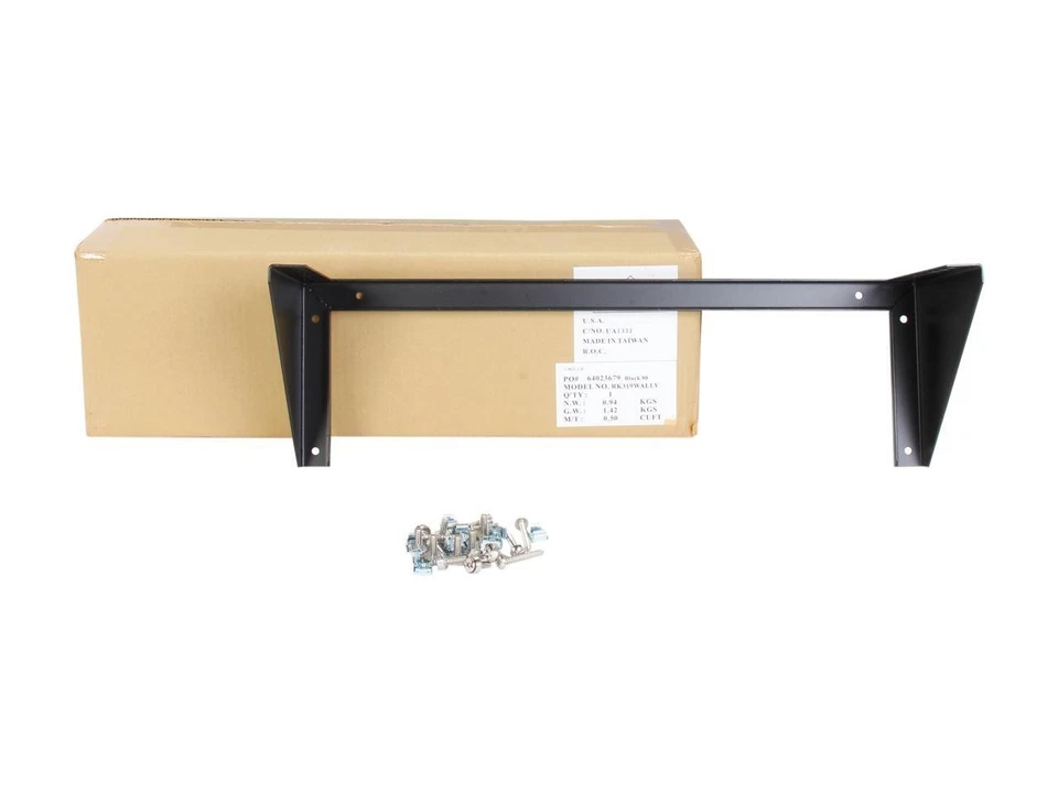 StarTech.com RK319WALLV 3U 3U 19in Steel Vertical Wall Mount Equipment Rack - Image 3 of 3