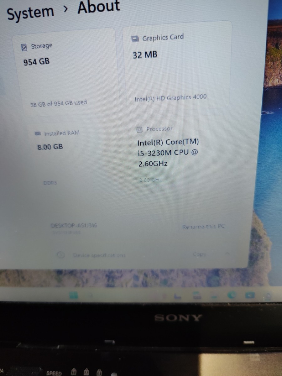 Sony Vaio SVS13 13.3