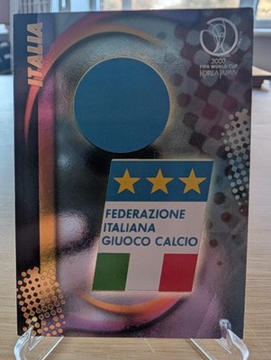 Italien Verband Emblem Panini WM 2002