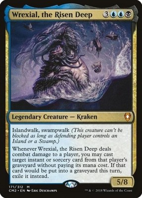 Wrexial, the Risen Deep - Light Play MTG Commander Anthology Volume II