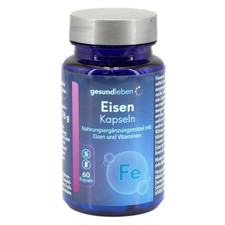 Gesund Leben Eisen 15 mg Kapseln 60St - PZN 19262056
